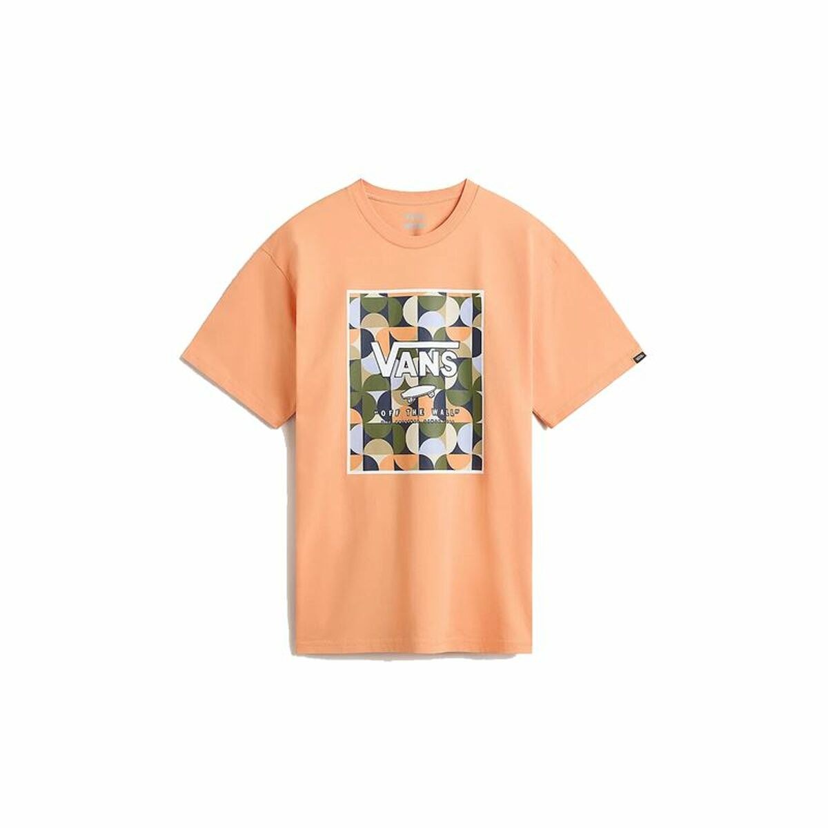 Men’s Short Sleeve T-Shirt MN CLASSIC PRINT BOX VN0A5E7YD051 Orange