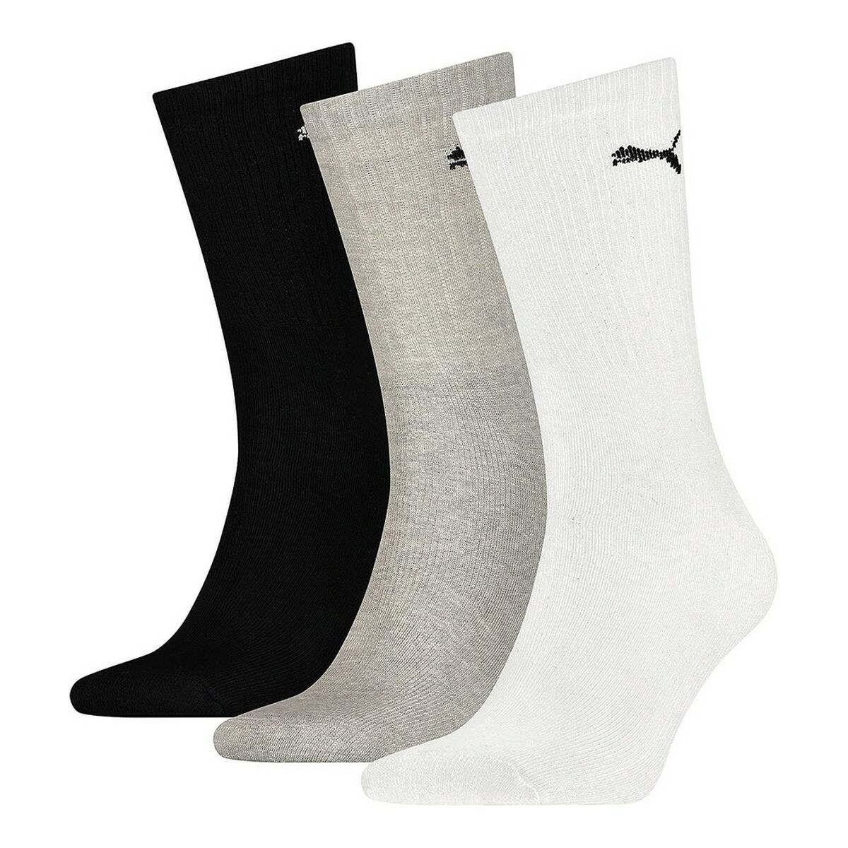 Sports Socks White cotton and polyester (3 pcs)