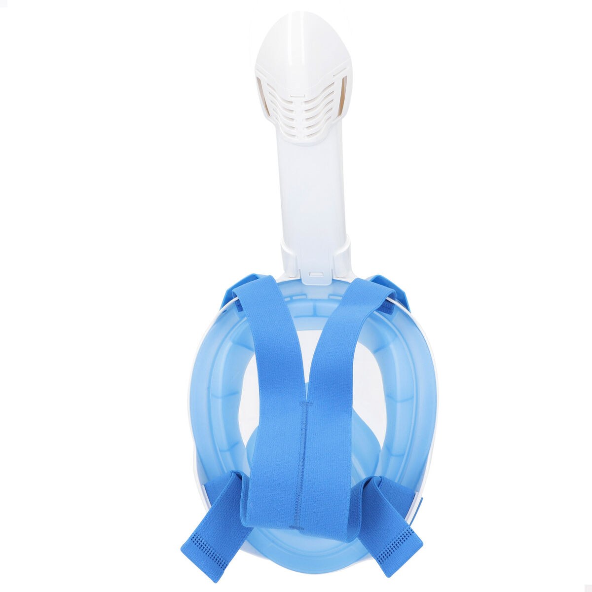 Snorkelling mask with sports camera support Blue White (4 Units)