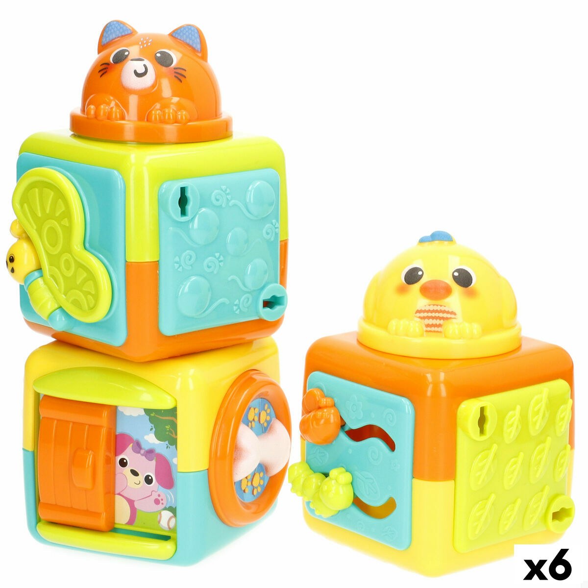 Складываемые кубики 8,5 X 25 X 8,5 CM (6 штук)