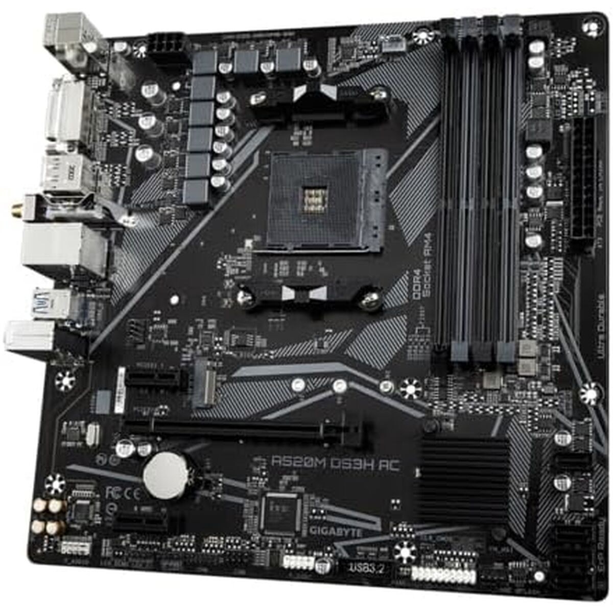 Материнская плата A520M DS3H AC AMD A520 AMD AM4
