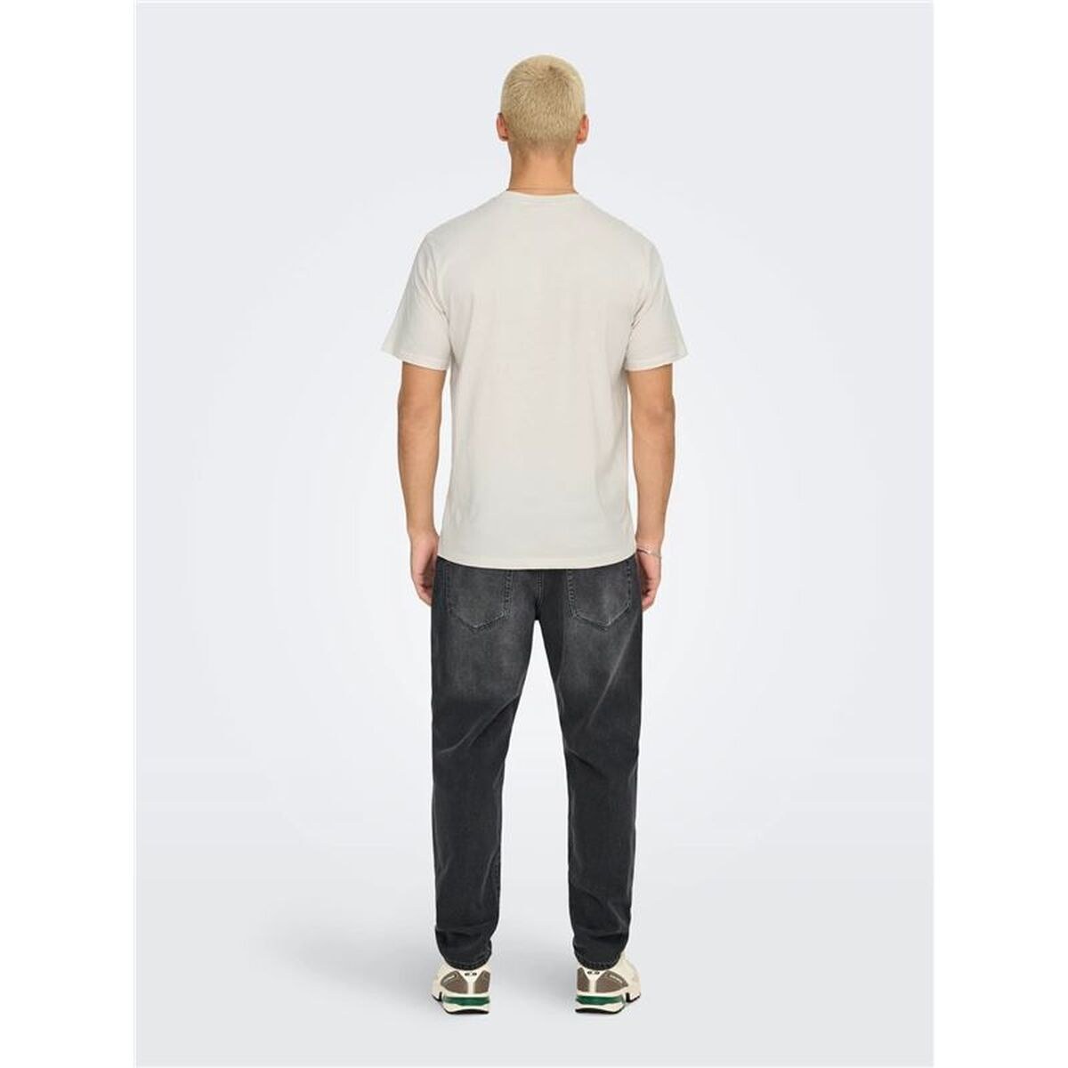 Men’s Short Sleeve T-Shirt Onsdawson Reg White