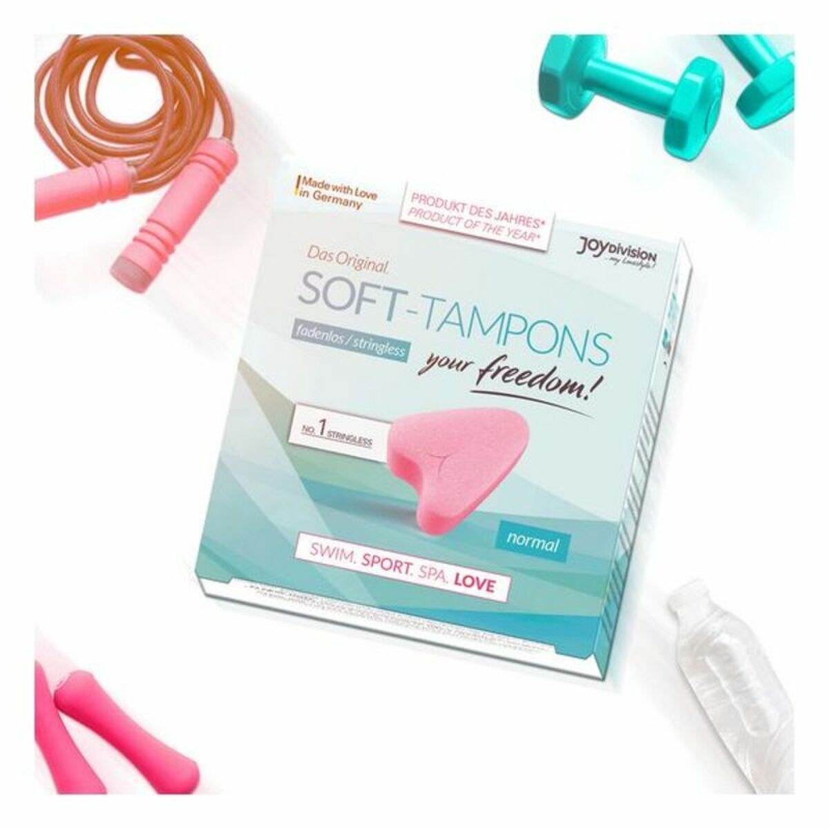 Гигиенические тампоны Sport, Spa & Love JOY133 обычный 3 штук