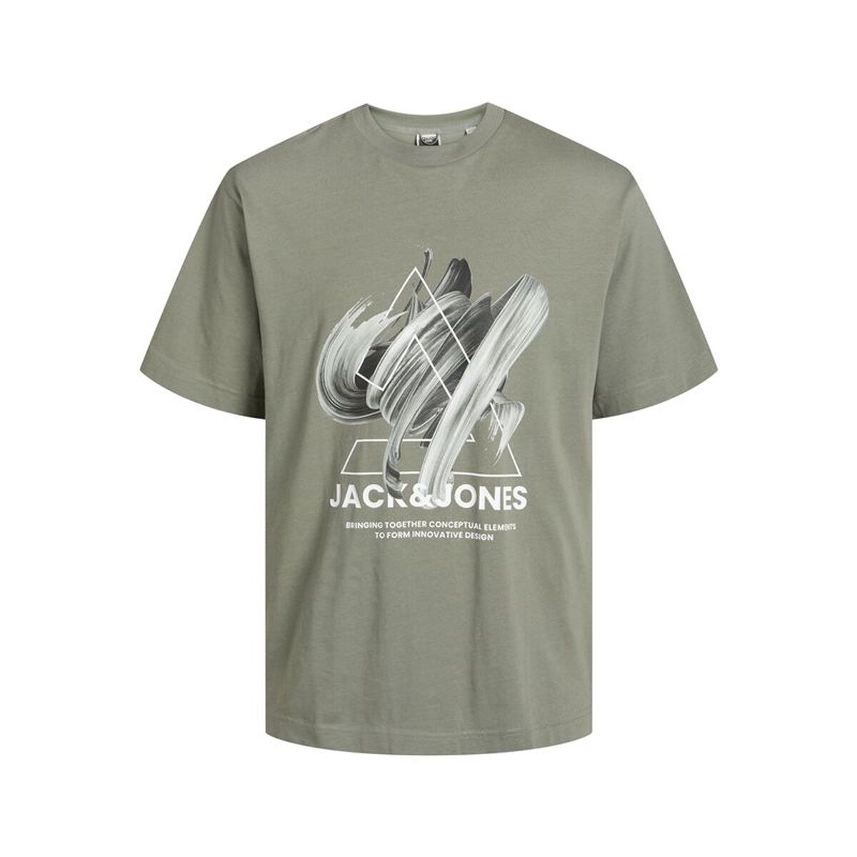 Детский Футболка с коротким рукавом Jcotint Tee Ss Crew Neck Хаки