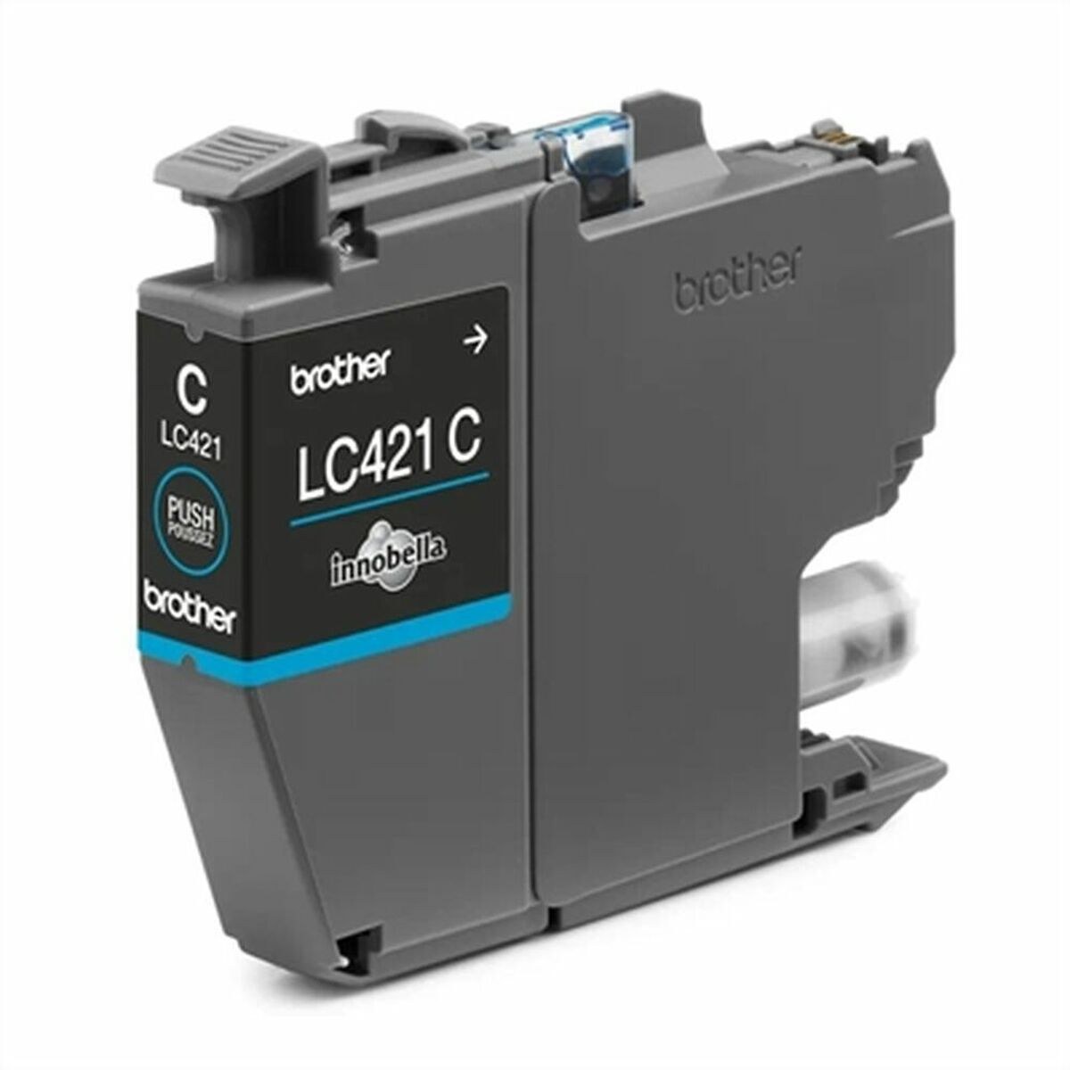 Картридж с оригинальными чернилами LC421C Циановый