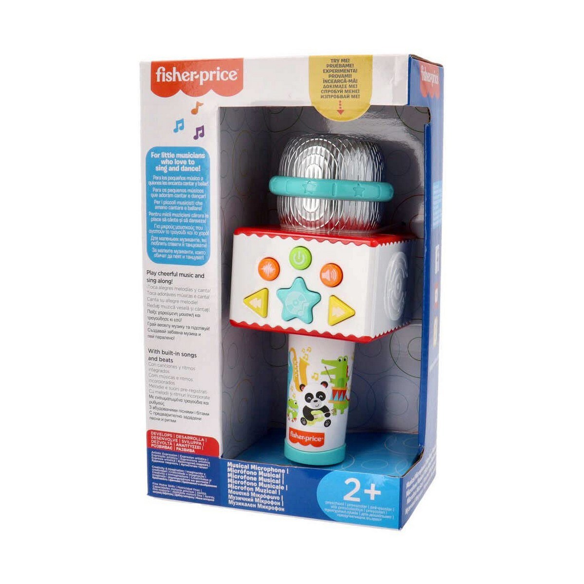 Kараоке-микрофоном Fisher Price Животные