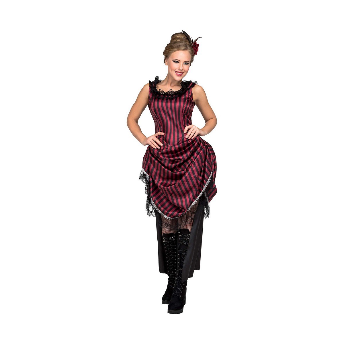 Маскарадные костюмы для взрослых Saloon Girl Розовый M/L