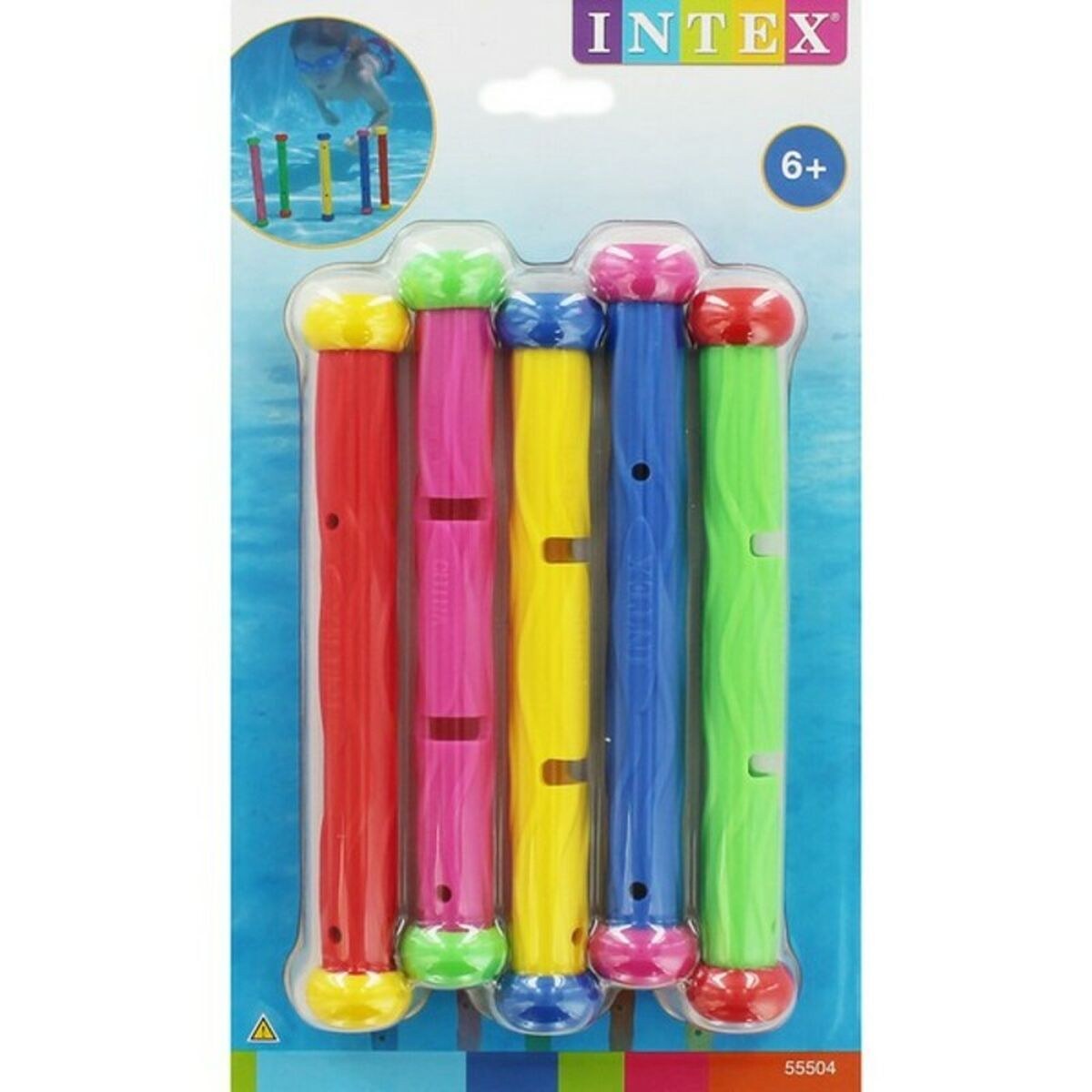 Submersible Diving Toy Stick 55504 5 Pieces