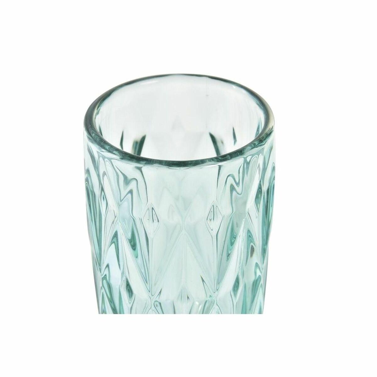 Стакан бирюзовый Стеклянный 150 ml