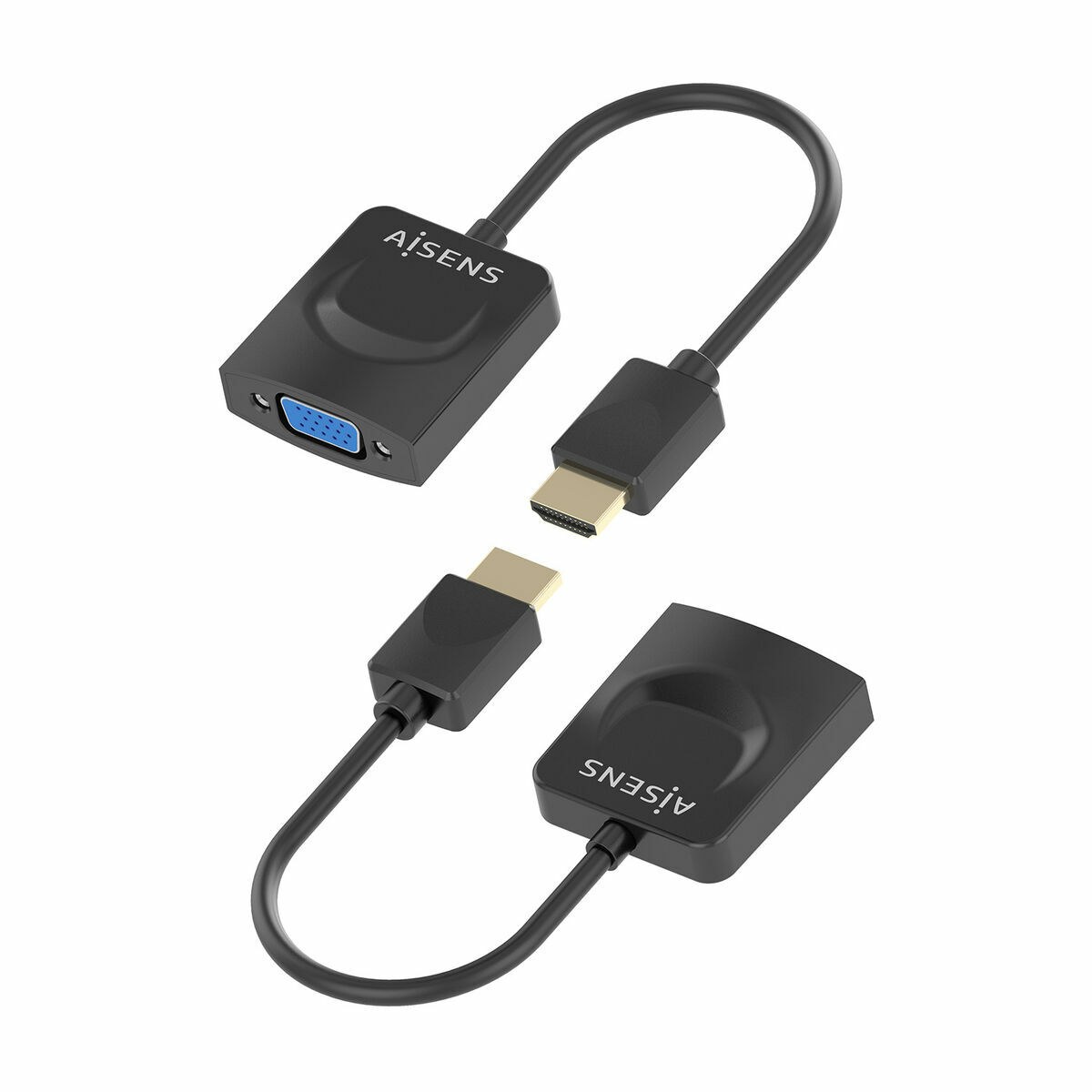 HDMI toS VGA with Audio Adapter A122-0947 Black 15 cm