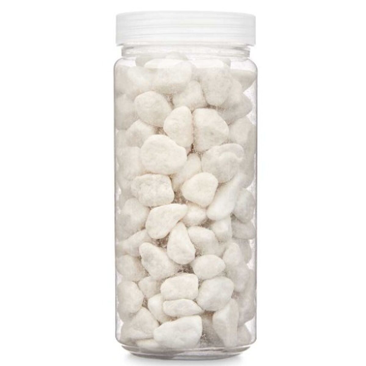 Декоративные камни Белый 10 - 20 mm 700 g 6,2 x 15,3 x 6,2 cm 6,5 x 15,8 x 6,5 cm (12 штук)
