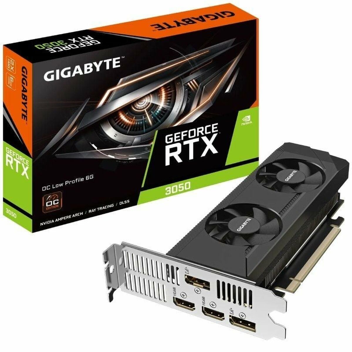 Графическая карта 9VN3050O6L-00-10 6 GB Nvidia GeForce RTX 3050 GDDR6