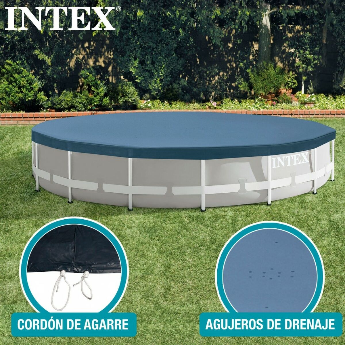 Swimming Pool Cover 28030 METAL FRAME 305 x 25 x 305 cm