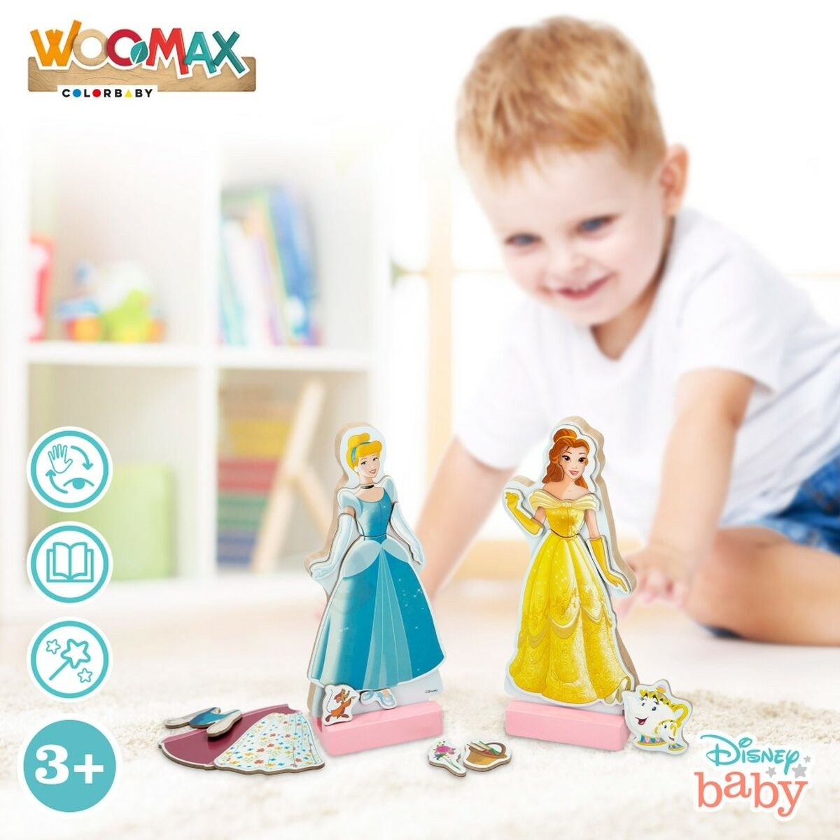 Набор фигур 9 x 20,5 x 1,2 cm 45 Предметы 4 штук