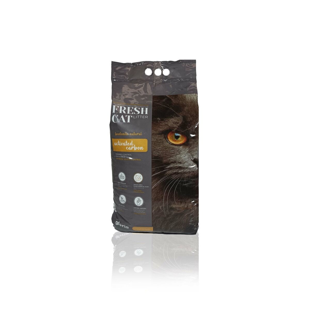 Песок для кошек Premium Активированный уголь 10 kg 2 штук