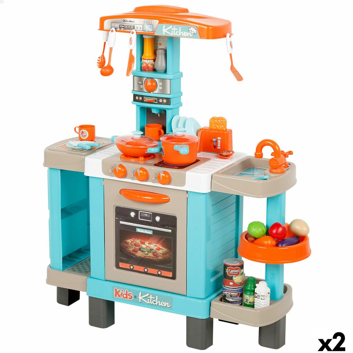 Игрушечная кухня 78 x 87 x 28 cm (2 штук)