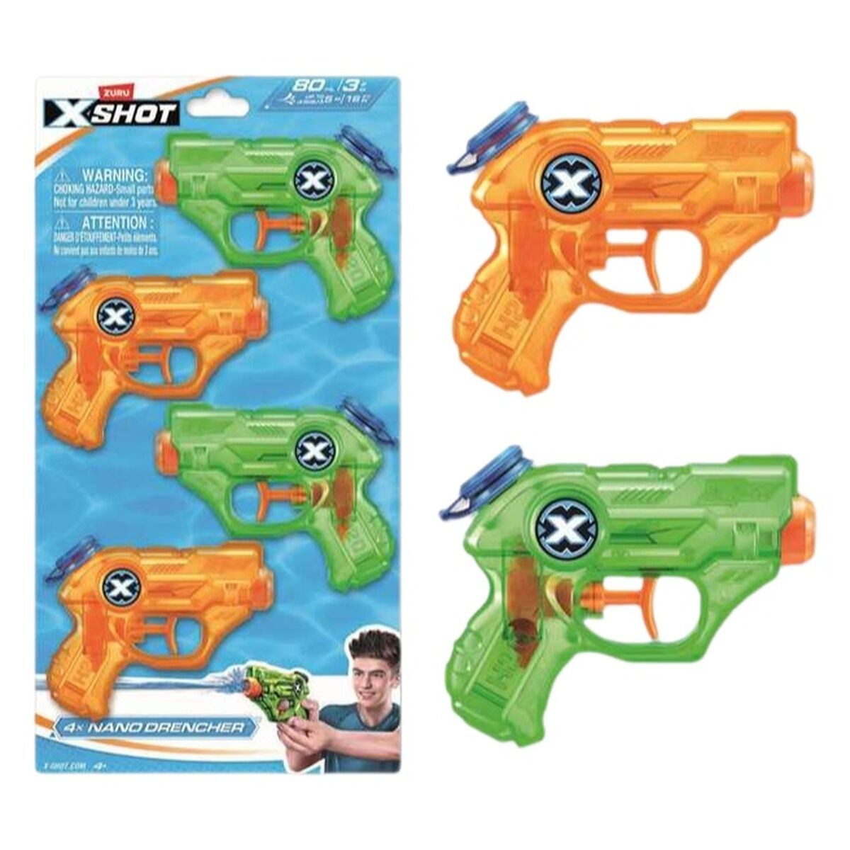 Водяной пистолет X-Shot Nano Drencher
