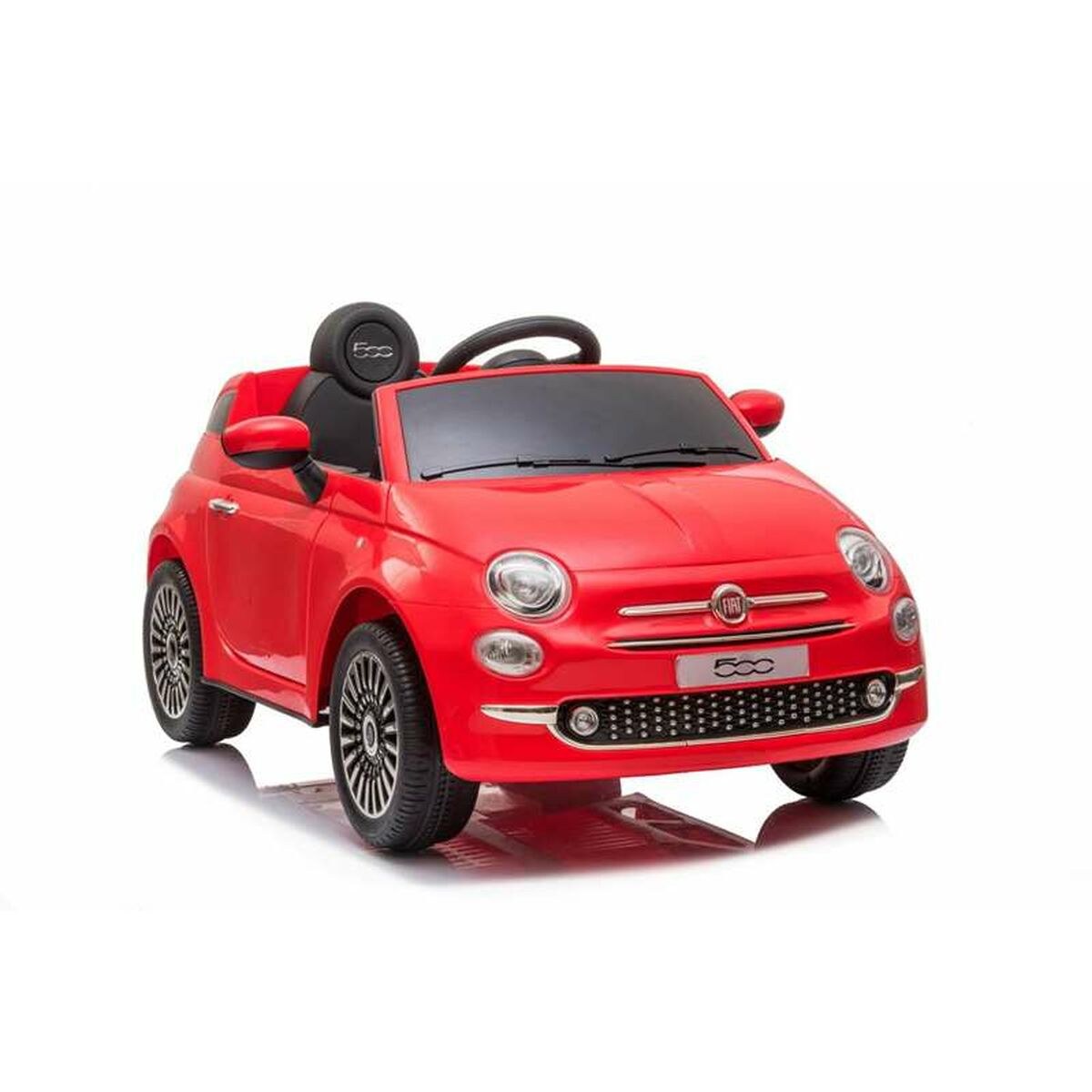 Children's Electric Car Fiat 500 Red Radio control