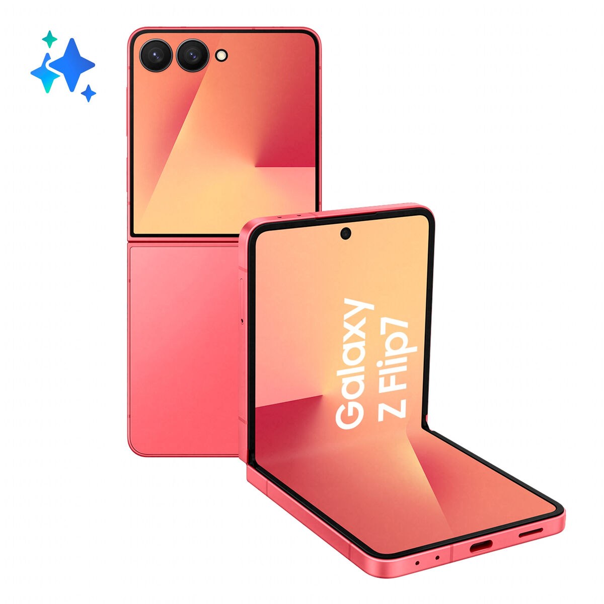 Смартфоны SM-F766B 6,9" Octa Core Exynos 2500 12 GB RAM 256 GB Красный