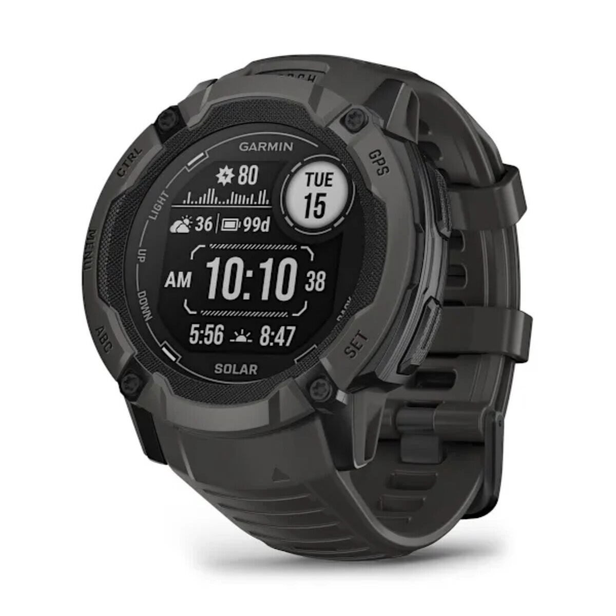 Умные часы Instinct 2X Solar Чёрный 1,1" Ø 50 mm