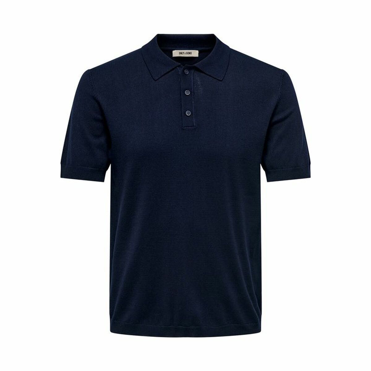 Men’s Short Sleeve Polo Shirt Onswyler Life Reg 14 Ss Knit Stormy