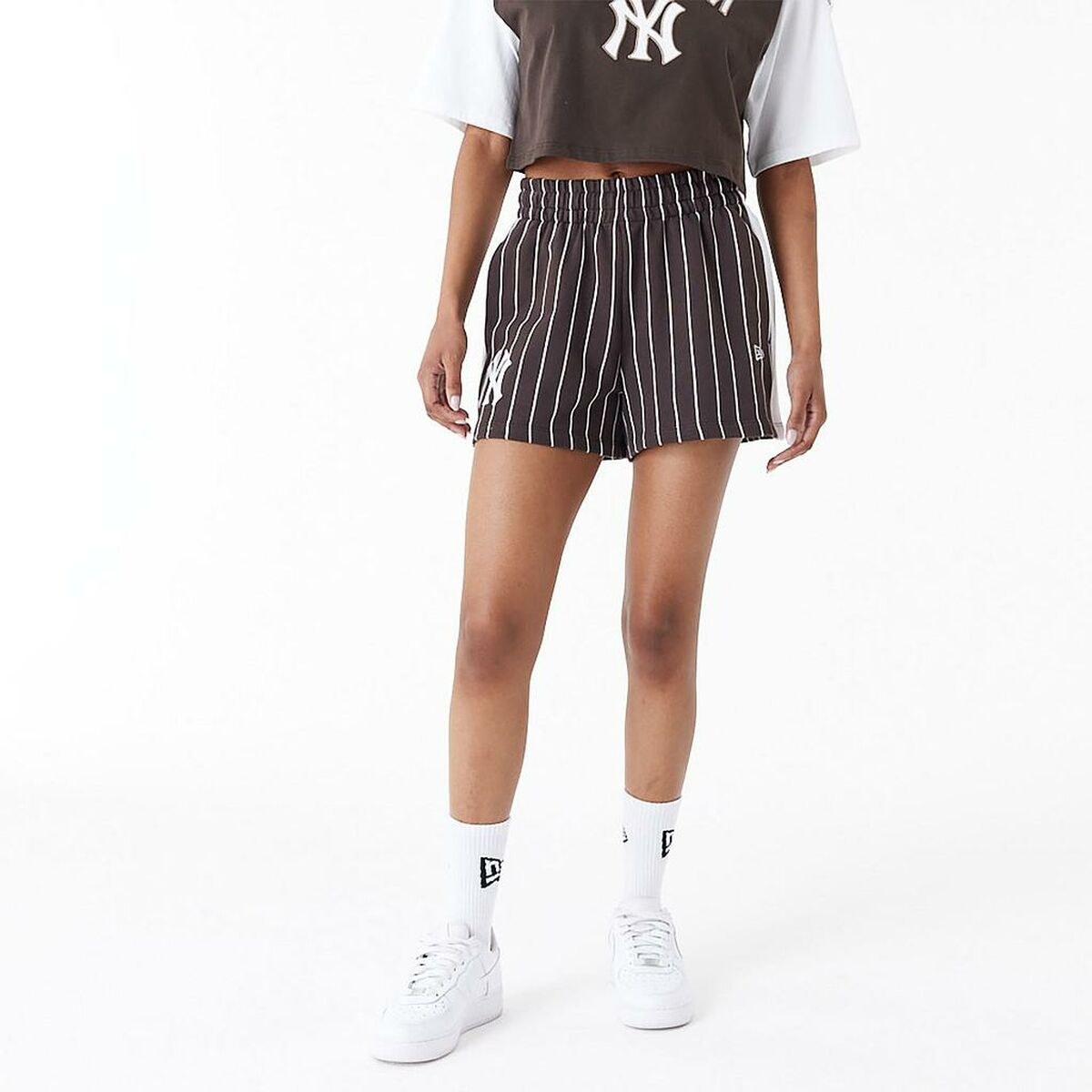 Спортивные женские шорты LIFESTYLE SHORTS NEYYAN 60435299 Чёрный