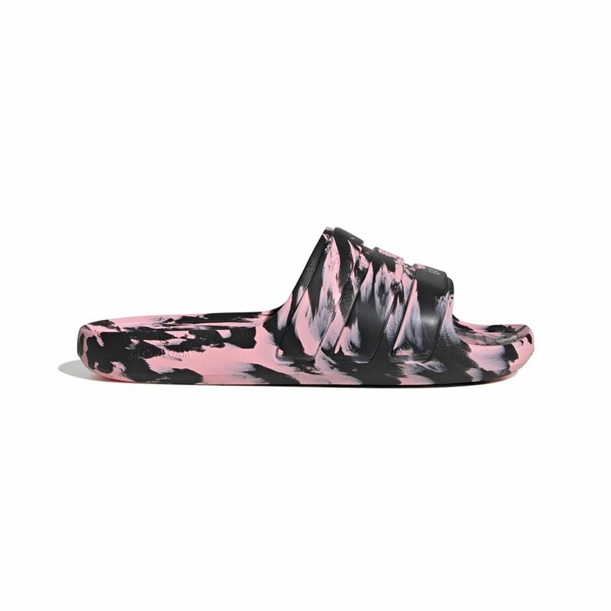 Men's Flip Flops Adilette Flow Black Pink