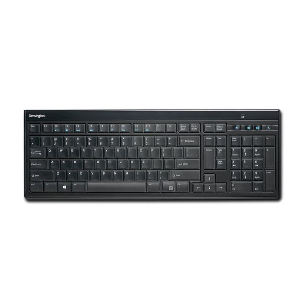 Keyboard K72344ES Spanish Qwerty Black Multicolour Spanish QWERTY