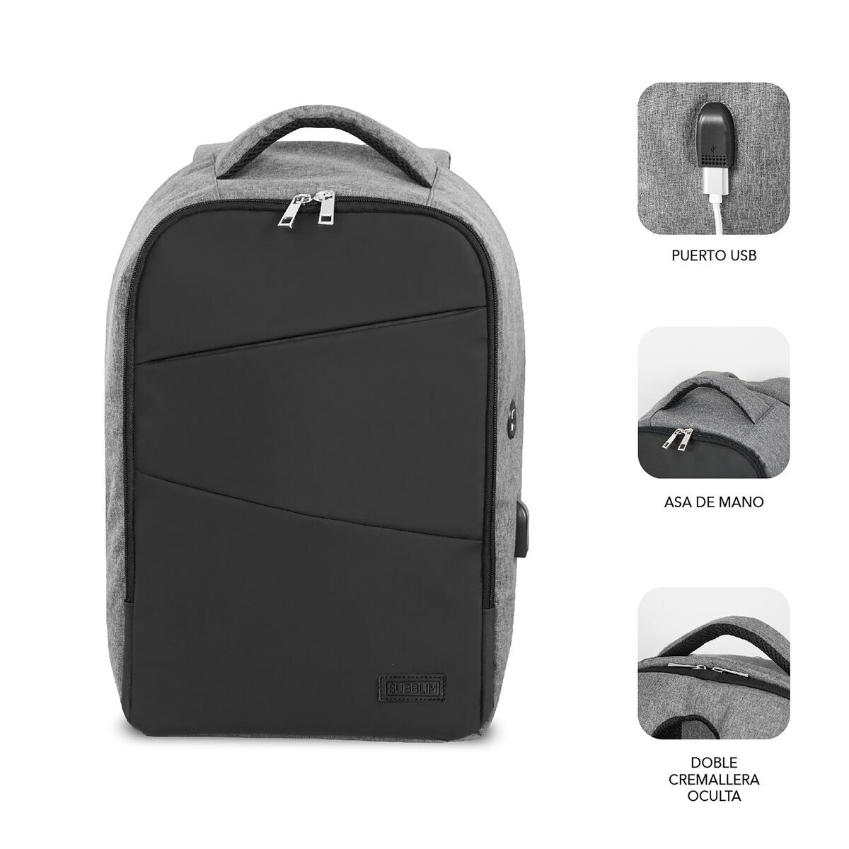 Laptop Backpack SUBBP3SA1100 Black