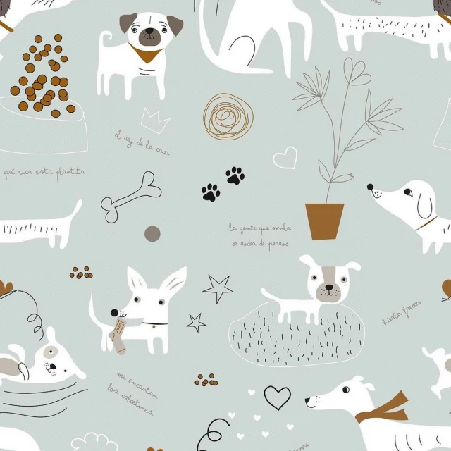 постельное покрывало Dogs 3 180/200 кровать