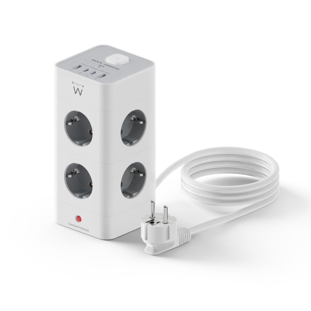 свинец EW3864 Белый Серый 3680 W (2 m)