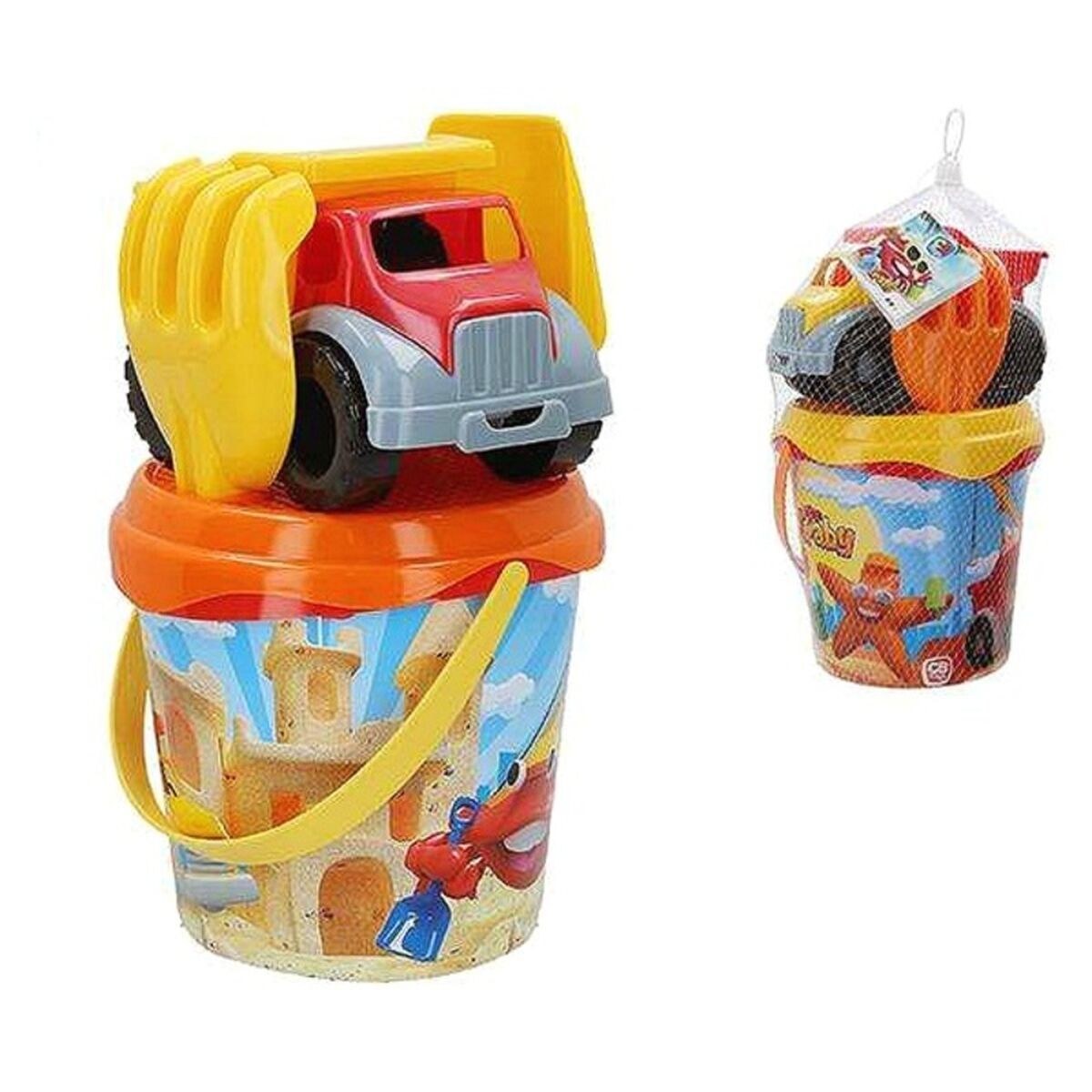 Beach toys set Mr Craby (5 pcs)