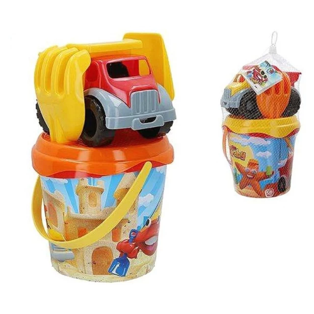 Beach toys set Mr Craby (5 pcs)