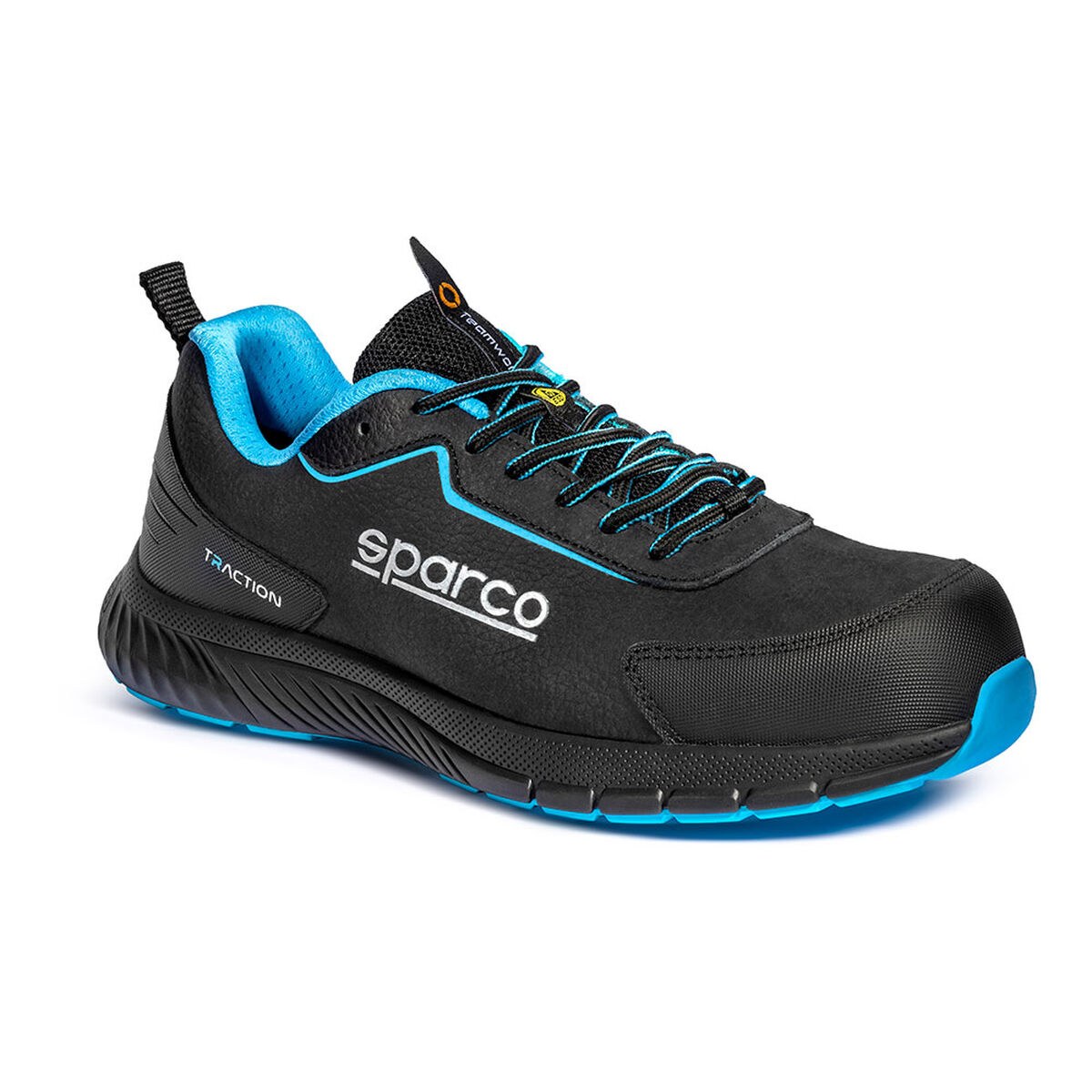 Safety shoes traction nubuck takuma esd s3s sr fo hro sc Black