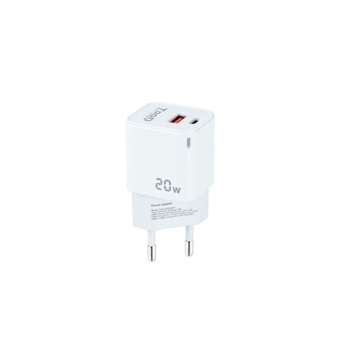 Сетевое зарядное устройство TQWC-QCPD20WT Белый 20 W