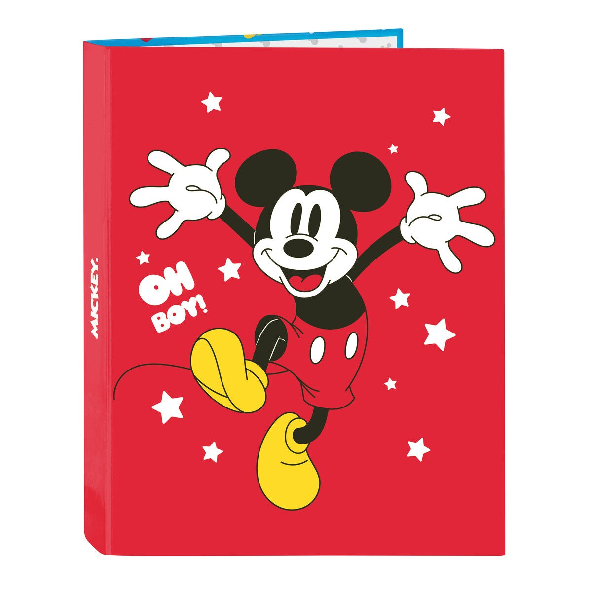 Ring binder Fantastic Blue Red A4 26.5 x 33 x 4 cm