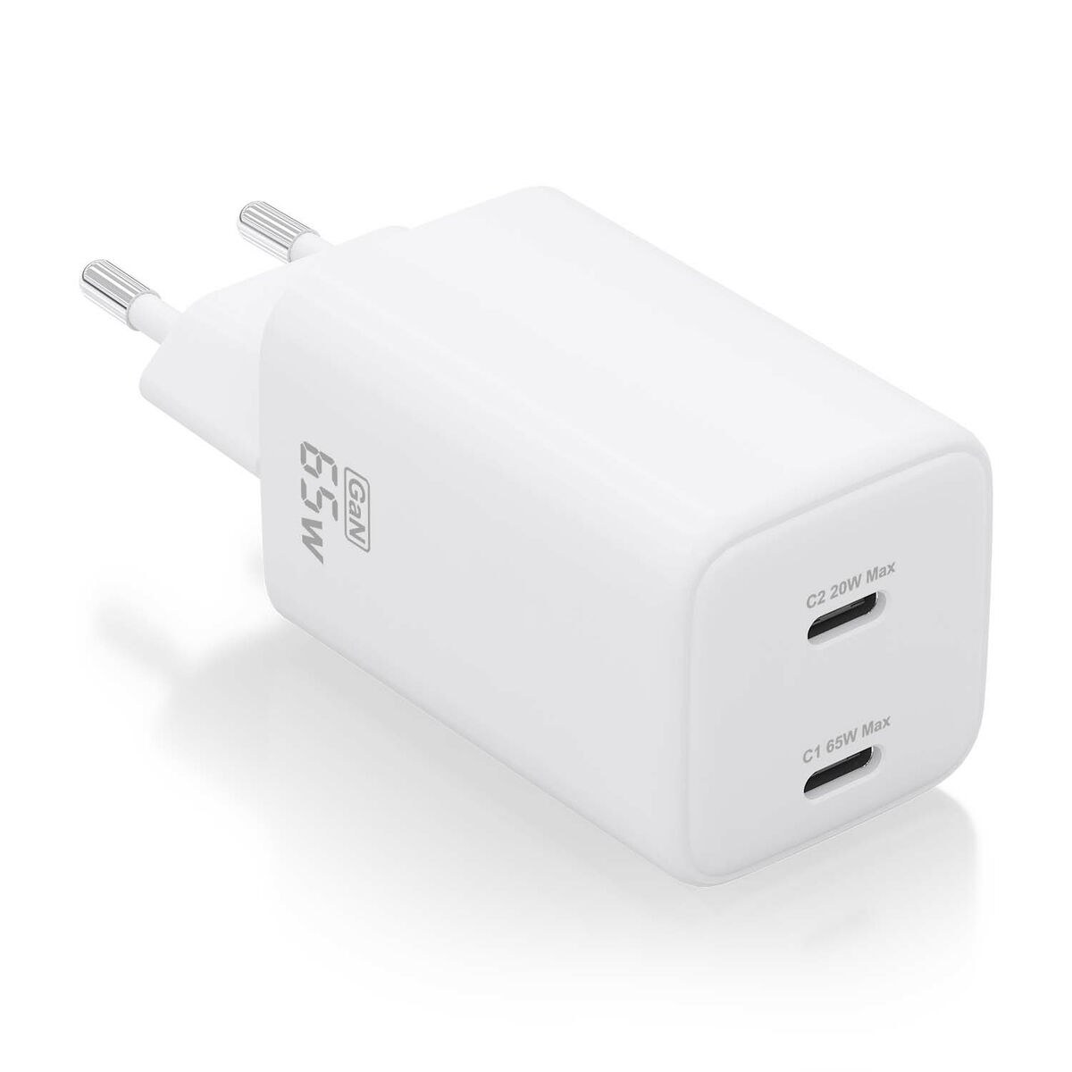 Wall Charger ASCH-65W2P039-W White Multicolour 65 W