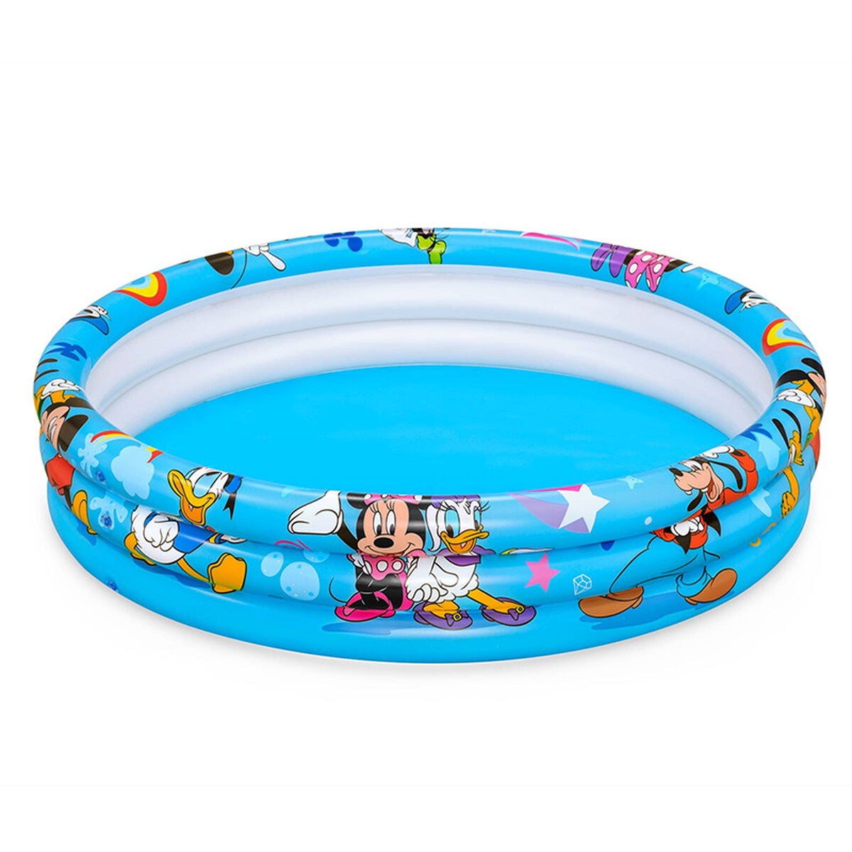 Inflatable Paddling Pool for Children Mickey & Friends 122 x 25 cm (1 Unit)