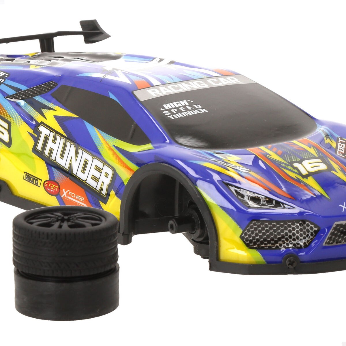 Remote-Controlled Car 24 x 7 x 10 cm (2 Units)