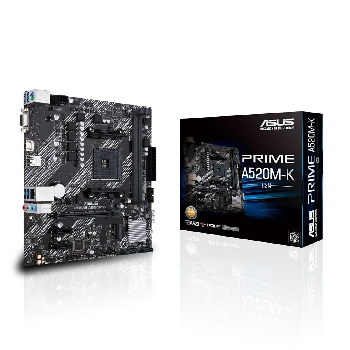 Материнская плата PRIME PRIME A520M-K AMD A520 AMD AM4
