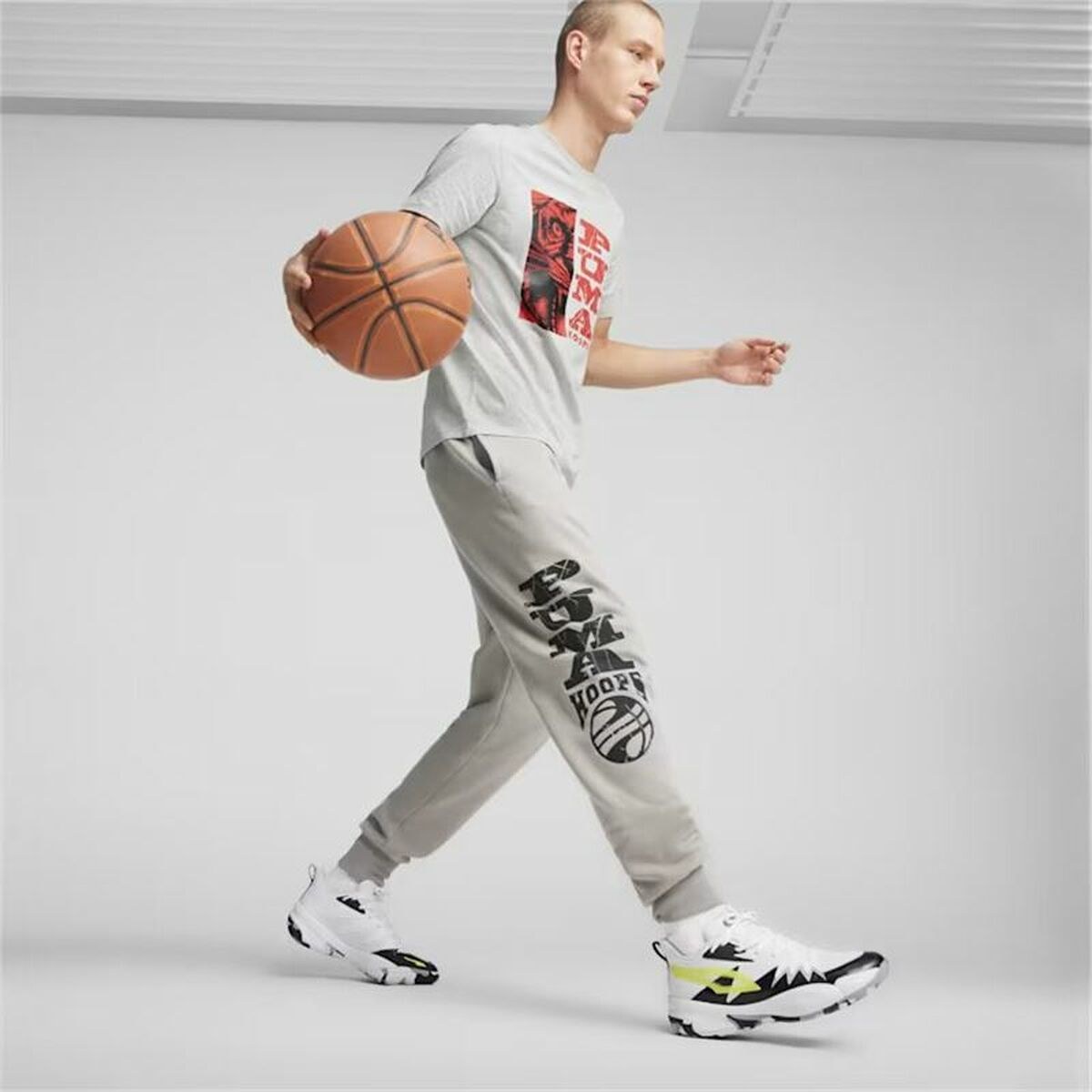 Футболка с коротким рукавом мужская The Hooper 3 Светло-серый