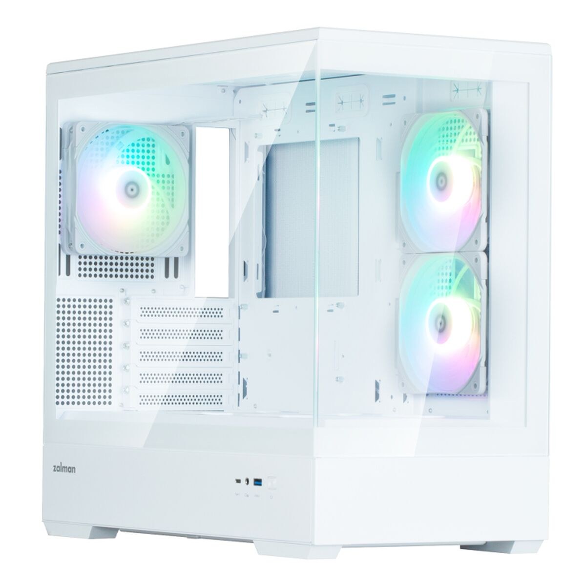 ATX Semi-tower Box P30 V2 White