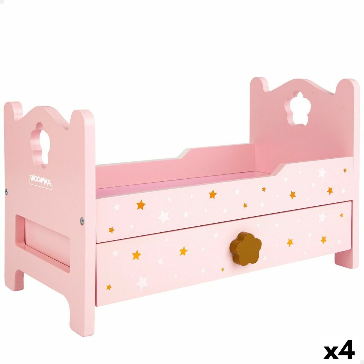 кровать Розовый 4 штук 31 x 20 x 16 cm