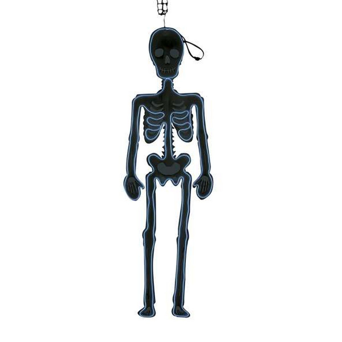 Hanging decoration Skeleton Lights Halloween Neon Outlines (90 x 30 cm)