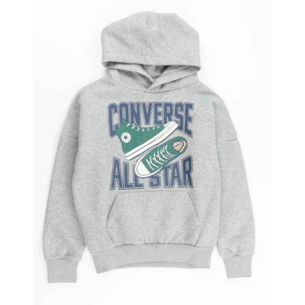 Толстовка с капюшоном детская CNVB ALL STAR SNEAKER GFX HOOD 9CG903 042 Серый