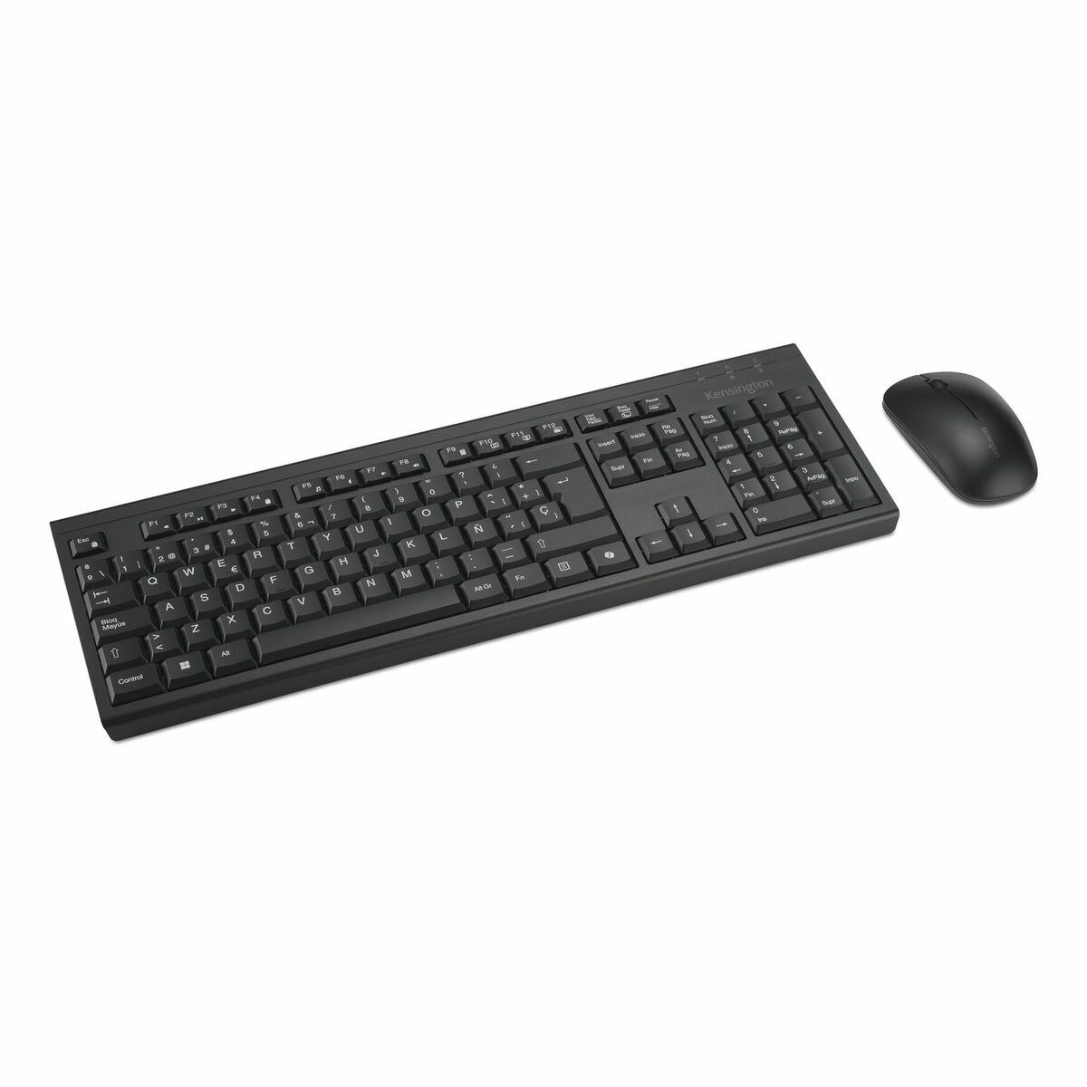 Клавиатура и мышь K75560ES Чёрный испанский QWERTY