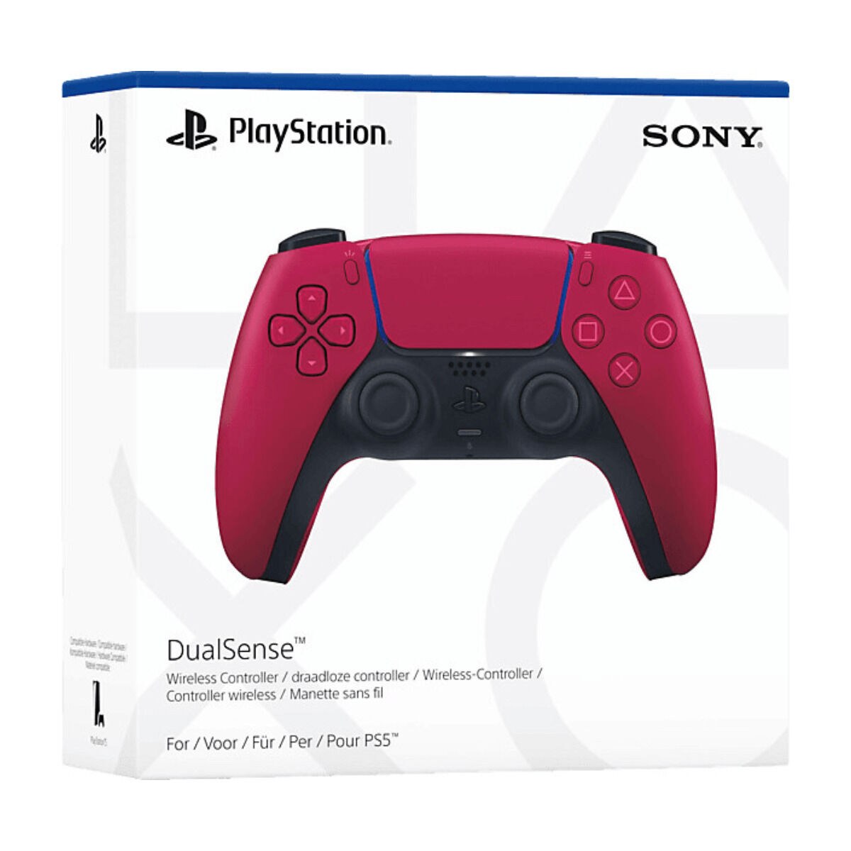 Пульт PS5 DualSense 699521 Cosmic Red Красный