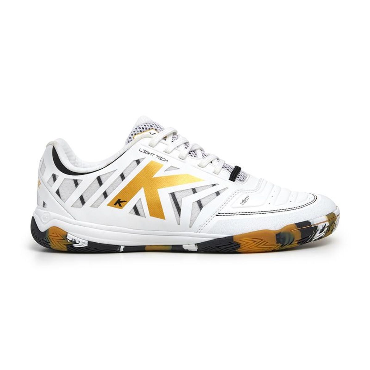 Adult's Indoor Football Shoes All In White