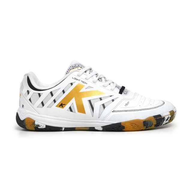 Adult's Indoor Football Shoes All In White