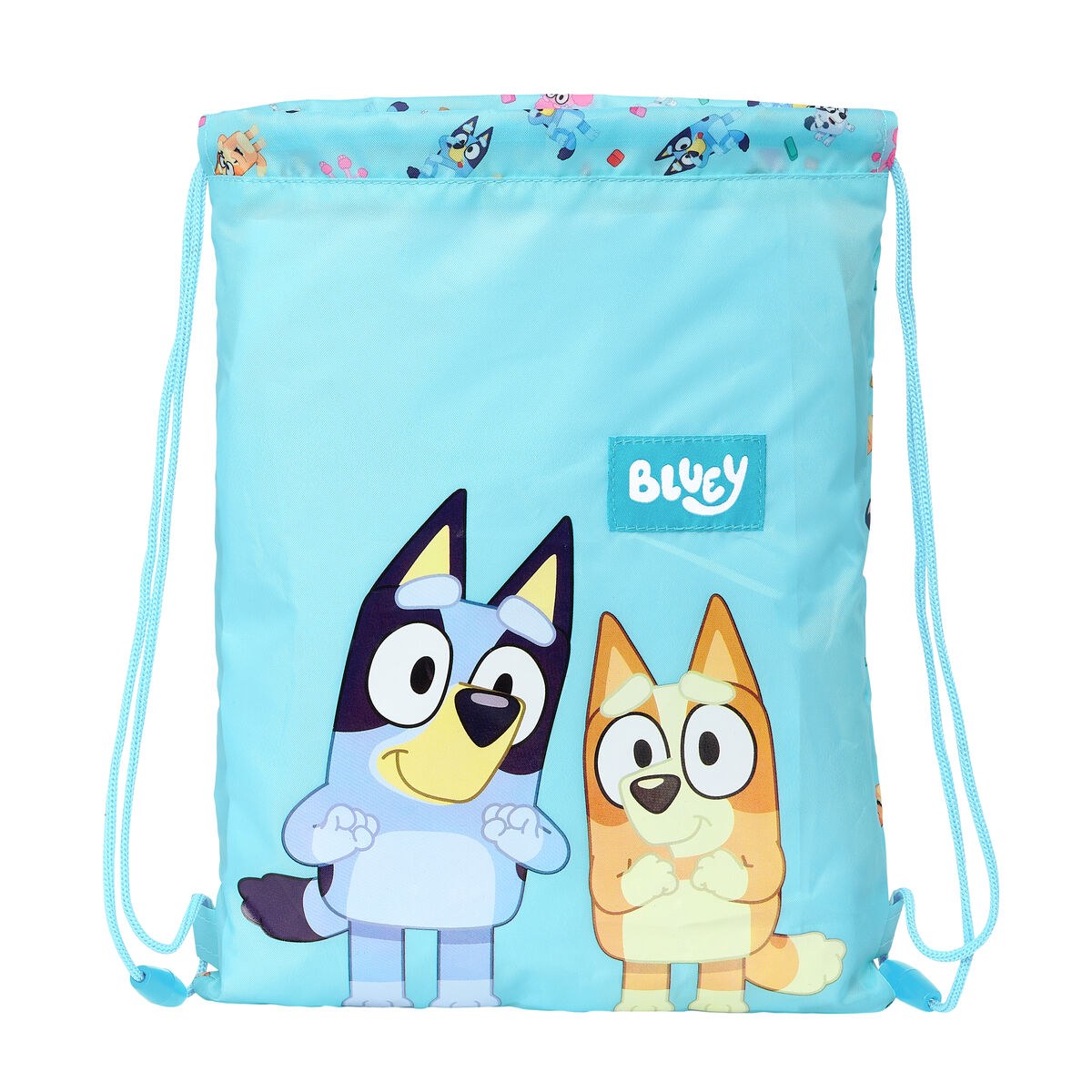 Backpack with Strings Sky blue 26 x 34 x 1 cm